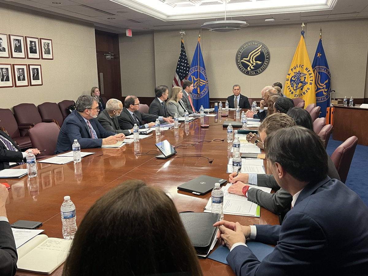 I met with our Refugee Resettlement Agencies & partners to express my appreciation for their work and discuss the new Refugee Impact Report out of @HHS_ASPE. Refugees and asylees are important contributors to the rich cultural life of the U.S. and to the local & national economy.