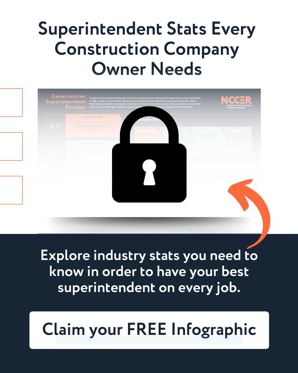 Click the link below to download your free Construction Superintendent infographic today. bit.ly/3utt4Z1