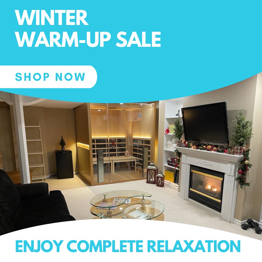 Wellness Shop's Winter Warm-Up is here!

Escape the weather outside with your very own Infrared Sauna! Stay toasty and warm away from the snow and ice this winter. 

Shop now with Wellness Shop.

bit.ly/3RmELct