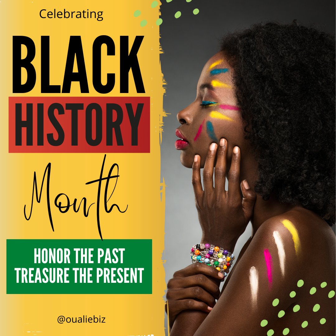 May this month be a reminder of the resilience, creativity, and indomitable spirit that continue to shape our shared journey toward equality and justice. 

#oualiebusinesssolutions #BlackHistoryMonth #BlackExcellence #UnityInDiversity #LegacyOfStrength #InspirationEveryday