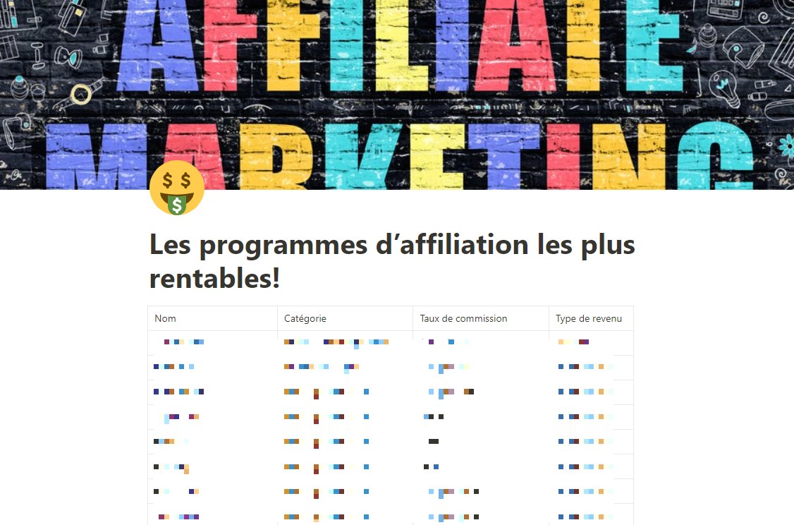 Le moyen le plus accessible pour gagner de l'argent en ligne est l'affiliation.

Mais encore faut-il connaître les pépites. 🤑

Pour recevoir (gratuitement) en DM une liste des programmes d'affiliation les plus rentables :

• Follow
• Retweet + ❤️ ce post
• Commente "Aboule"