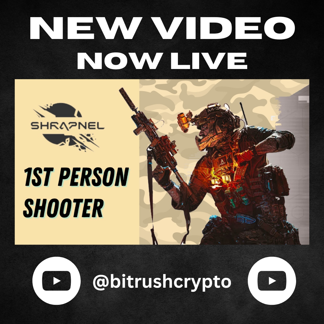 Dive into the adrenaline-fueled world of SHRAPNEL, an upcoming AAA extraction shooter game set to revolutionize PC gaming!

▶️ youtu.be/46YRI6hE6Cw

#nfts #web3 #gamefi #games #gaming #p2e #p2egames #shrapnel #bitrush #bitrushcrypto
