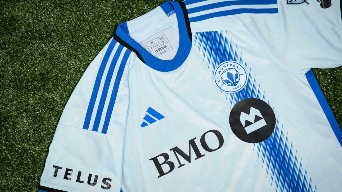 Club25Football's tweet photo. CF Montréal, mostly known for a disastrous rebrand a few years ago, are slowly steadying the ship. A new away kit is introduced, in two shades of blue - a largely successful design I'd argue

#MLS #CMFTL https://t.co/xzIdZ1c6Oc