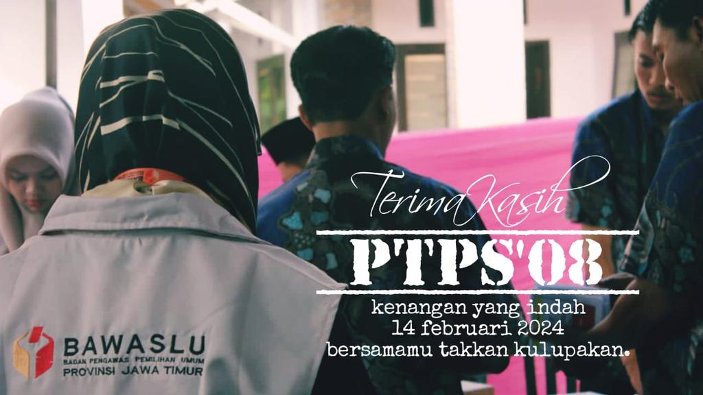 Terima Kasih PTPS'08
kenangan yang indah 14 februari 2024 bersamamu takkan kulupakan.