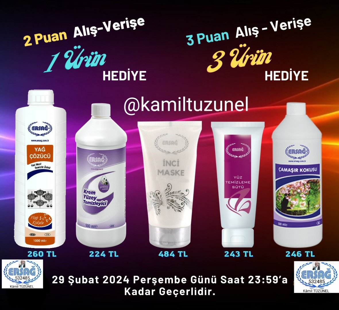 kamiltuzunel's tweet photo. #ersag #organik #ritha #organizasyon şubat ayı 2.donem #hediye #urunlerimiz #bereketliolsun #yerliuretim #kamiltuzunel #ersagilekazan #dogal #butcedostu #networkmarketing https://t.co/2ble0jEMOH