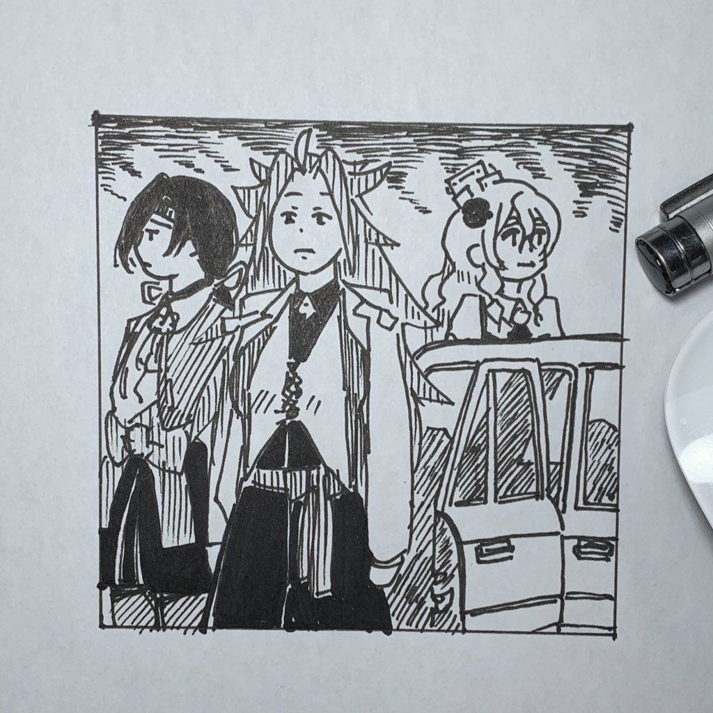 #原作を隣に貼らなくても何のパロディか気づいて 