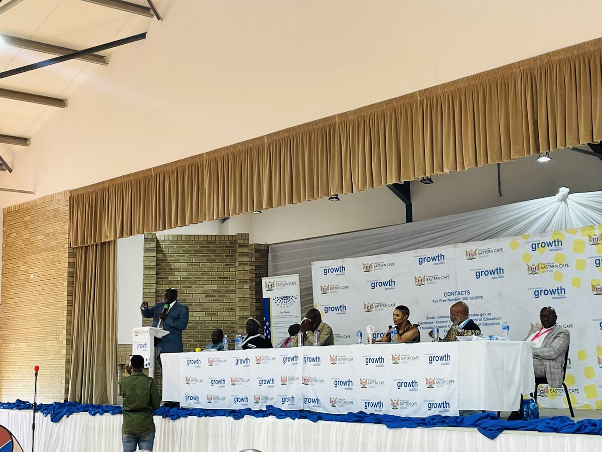 coegadevcorp's tweet image. [LIVE UPDATE]

MEC of Education, Hounarable Fundile Gade, addressing stakeholders  and parents at the handover of the Zibi Meyer Junior Secondary School.

#coegadevcorp #implementingagent @ECDOEZA