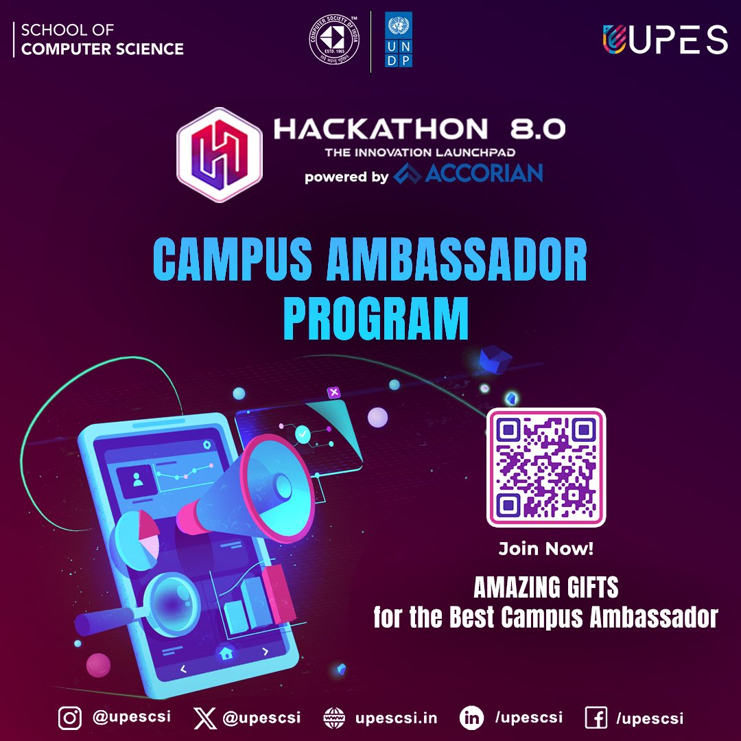 Computer Society of India, UPES tweet media