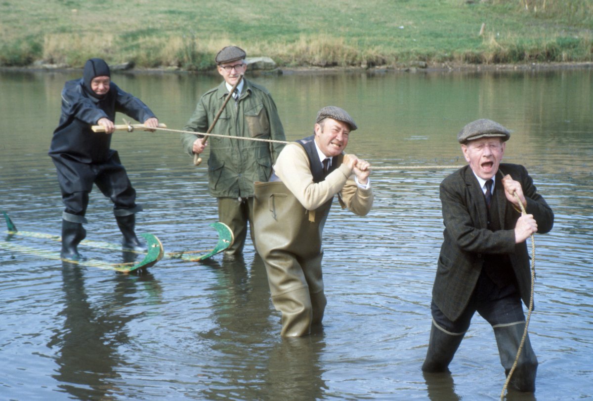 Second only to the infamous bath rolling down a hill, 'From Wellies To Wet Suit' surely has to feature the most repeated sequence from all of Last of the Summer Wine? First shown on February the 15th, 19882. #clarkeaday