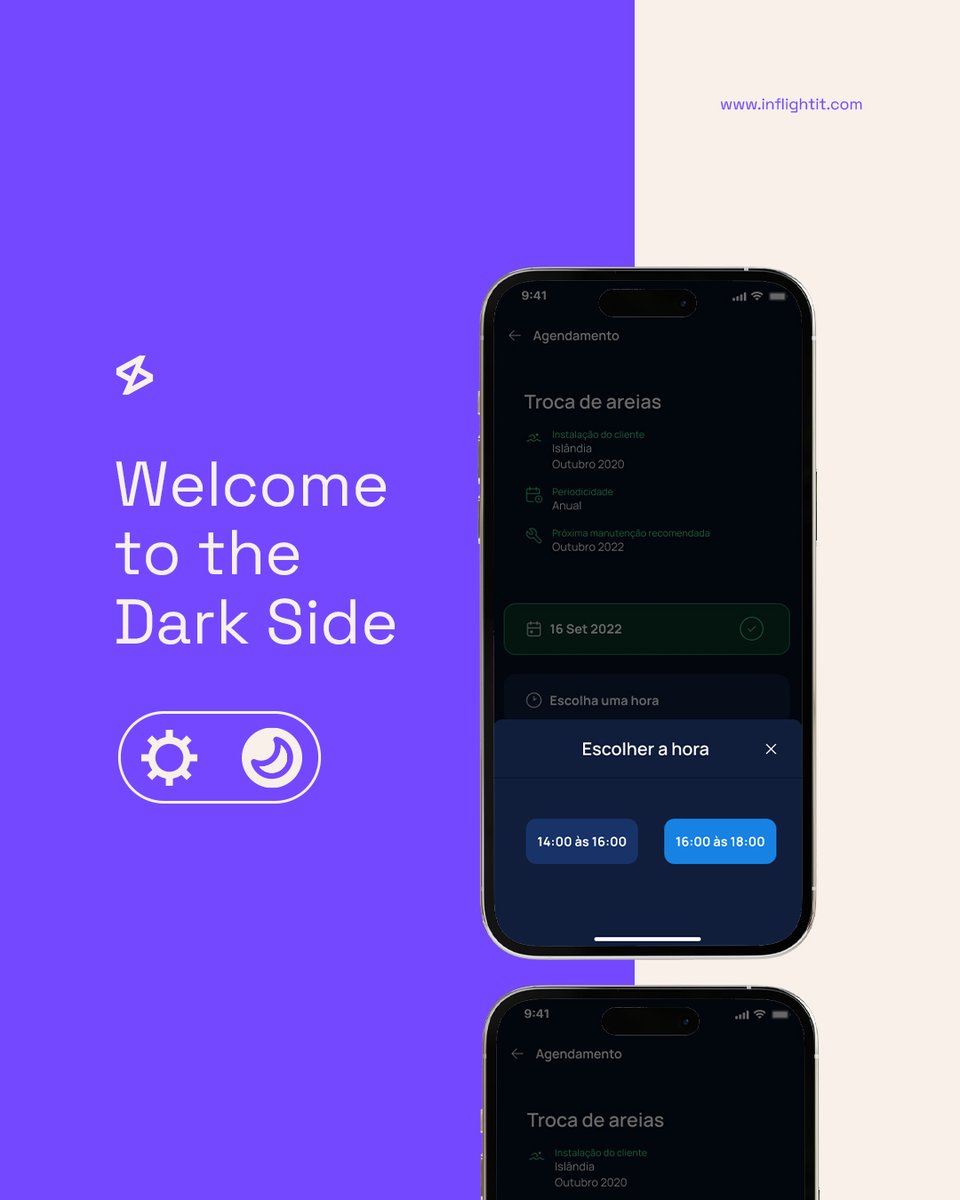 InflightIT's tweet photo. Welcome to the Dark Side  🌑✨

Trend or pattern? Já são poucas as aplicações que não têm a opção de Dark Mode, algumas tendo Dark Mode como modo exclusivo de utilização. E as razões não são poucas: https://t.co/b8NUBJ2VRE