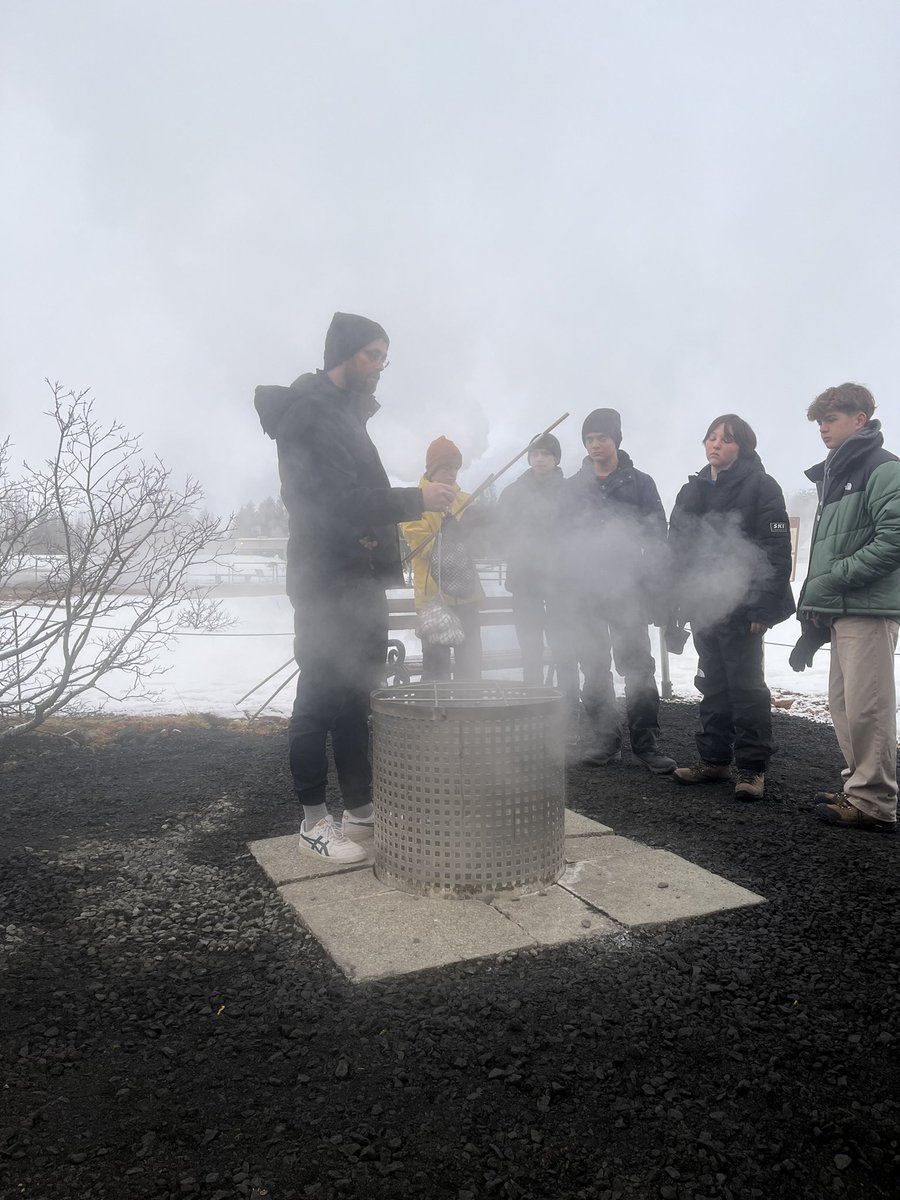 A wonderful experience at Hveragerdi Geothermal Centre. Rye bread and boiled eggs cooked in thermal hot springs.