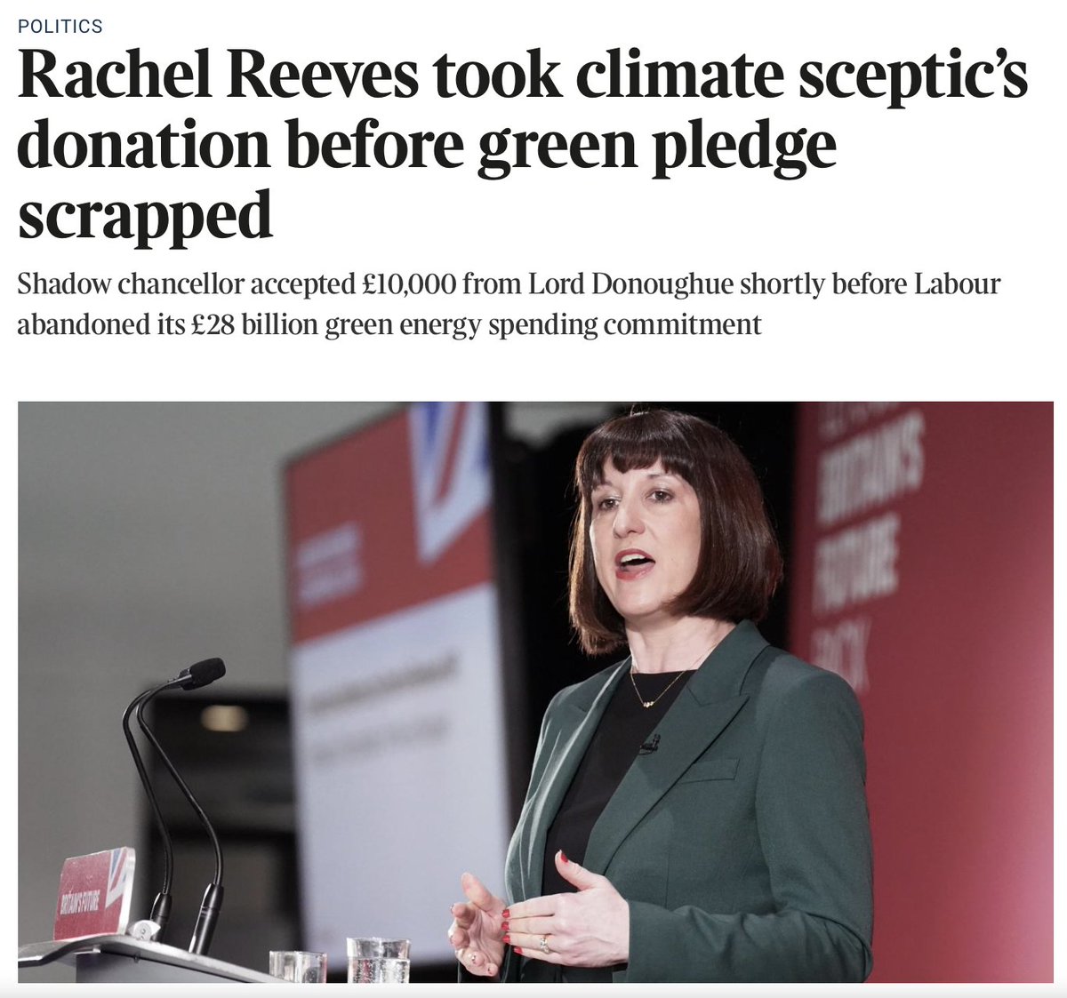 Regardless of whether or not this is just 'bad timing' - accepting donations from climate sceptics and fossil fuel interests will always lead to lapses in effective climate policy. For a liveable future, fossil-fuelled political donations must be banned. #FossilFreeParliament