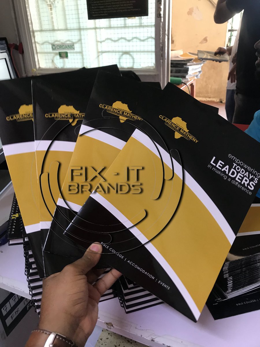 FixitBrands's tweet photo. Customised A3/A2 document folders available!!!

🏠 Rumwe Farm Co-ops House, 2nd Floor (Opposite Equity Bank Mfangano Street)
Call/WhatsApp: +254(0) 703533902 /702528323
📧 fixitbrands@gmail.com

#graphicdesign #print #branding #brandingshop #marketingstrategy https://t.co/HiRId6ybpk