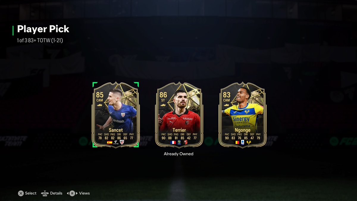SanjayPradeep's tweet photo. @FC24News I don’t think TOTW Week 22 is working ! I tried TOTW pick 5 times already &amp; I don’t see any players from this week list !

Attaching the video link: https://t.co/WxXHoBObe6

Kindly please look into it &amp; help me out ! #fc24 #eabug #fc24bug @EAFCNews @FC24CoinShop https://t.co/2udbrKWr5H