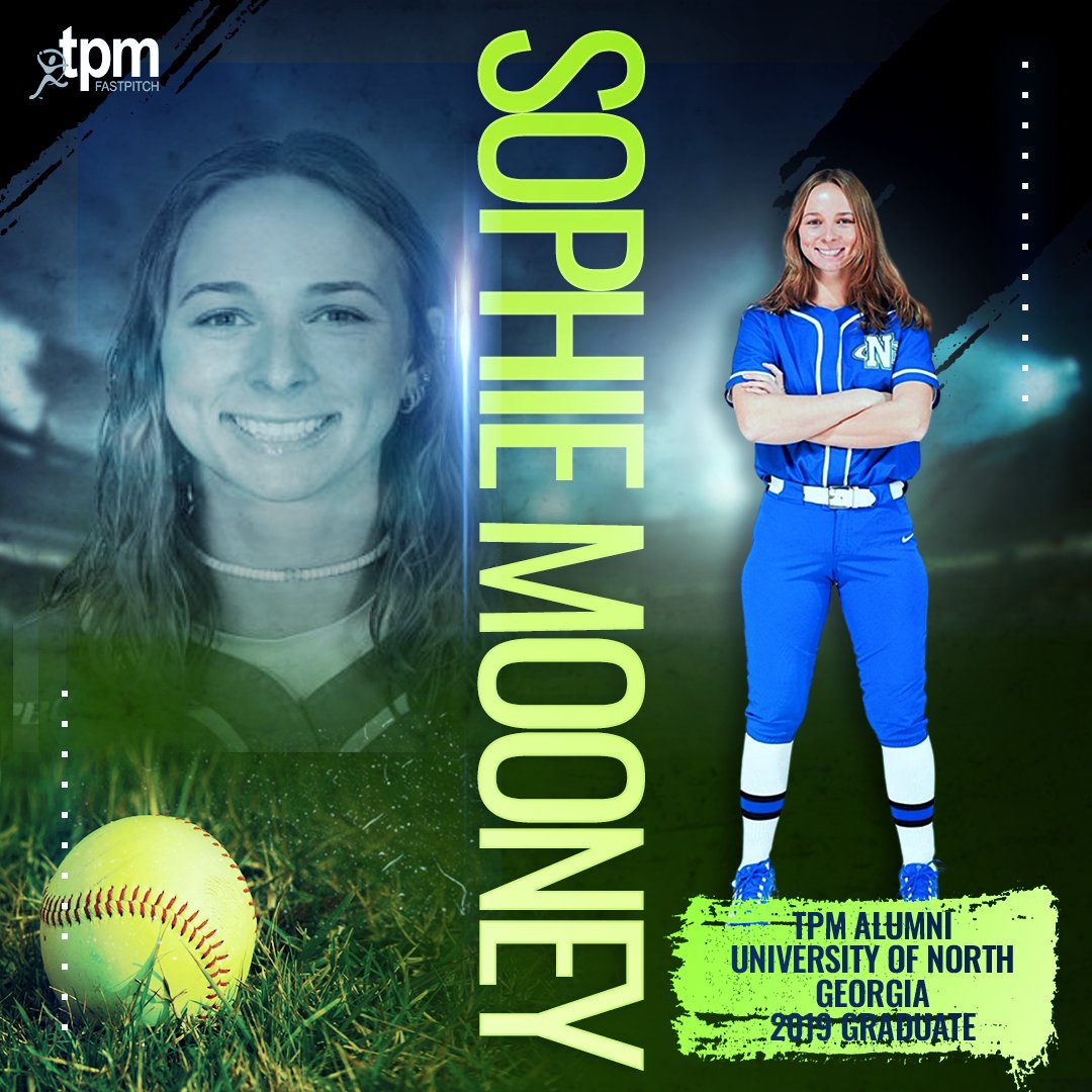 Hall of Fame – TPM Alumni Sophie Mooney University of North Georgia – 2019 Graduate View our entire list of 2019 graduates on our hall of fame page tpmfastpitch.com/hall-of-fame #halloffame #softballhalloffame #2019 #2019graduate #softballathlete #softballplayer #softballacademy
