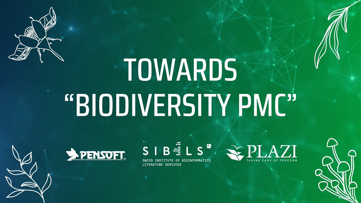 🙌With #BiodiversityPMC, researchers query >500,000 #taxonomic treatments extracted by @plazi_ch AND full-text content from @Pensoft's journals to seek out, e.g. #species traits & biotic interactions. 👉Learn more: blog.pensoft.net/2024/02/14/tow… #biodiversity #FAIRdata #BiCIKL_H2020