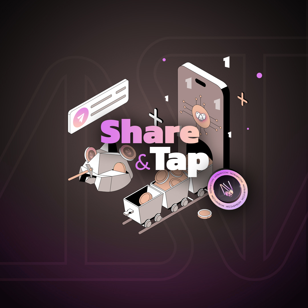 Ton_NotBabyCoin's tweet photo. Can it get any simpler? 🕹️Yes!! ⛏️
💎1 Tap = 1 Coin
💎1 Reff = 1000 Coins https://t.co/37Mp5fpfTr