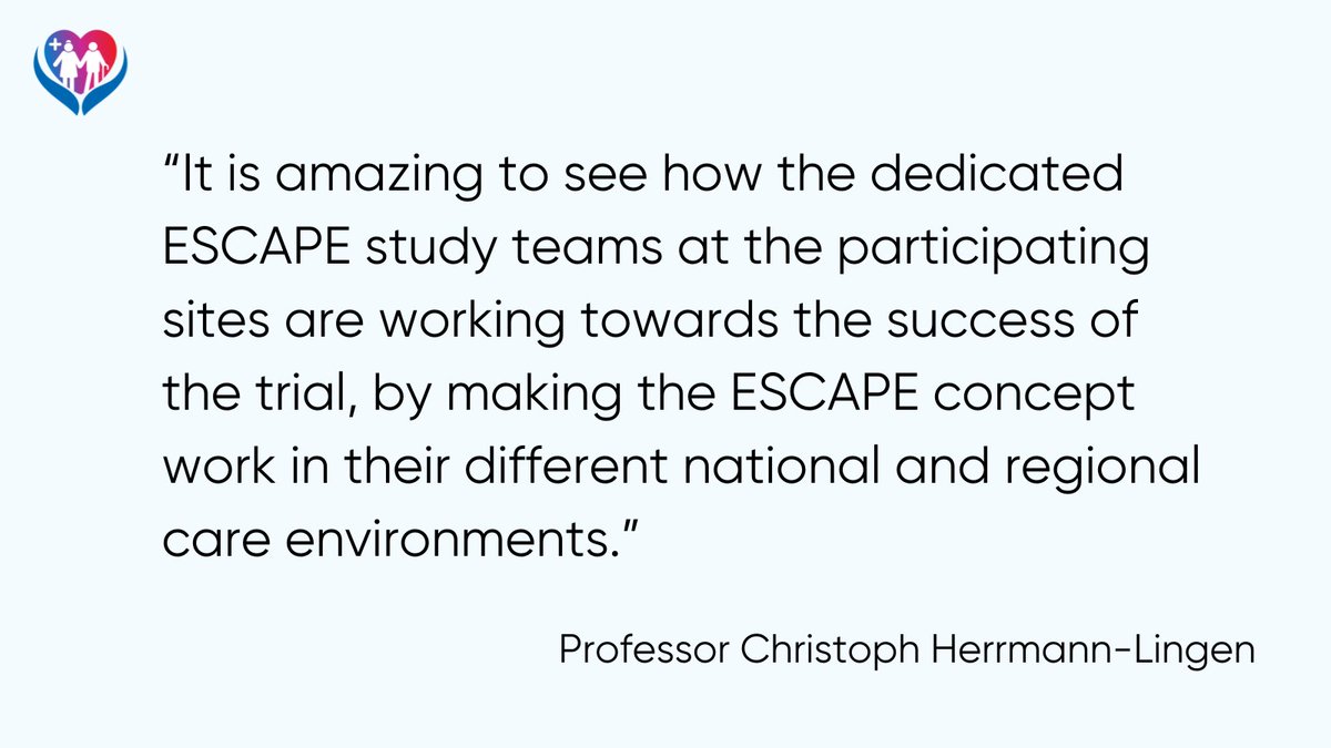 🚀 Big News from ESCAPE Project! 🚀 Over 3500 patients screened, 200+ randomised to our clinical trial, bringing us closer to transforming care for multimorbid patients. Kudos to our amazing team! 📰 bit.ly/48e9ei9