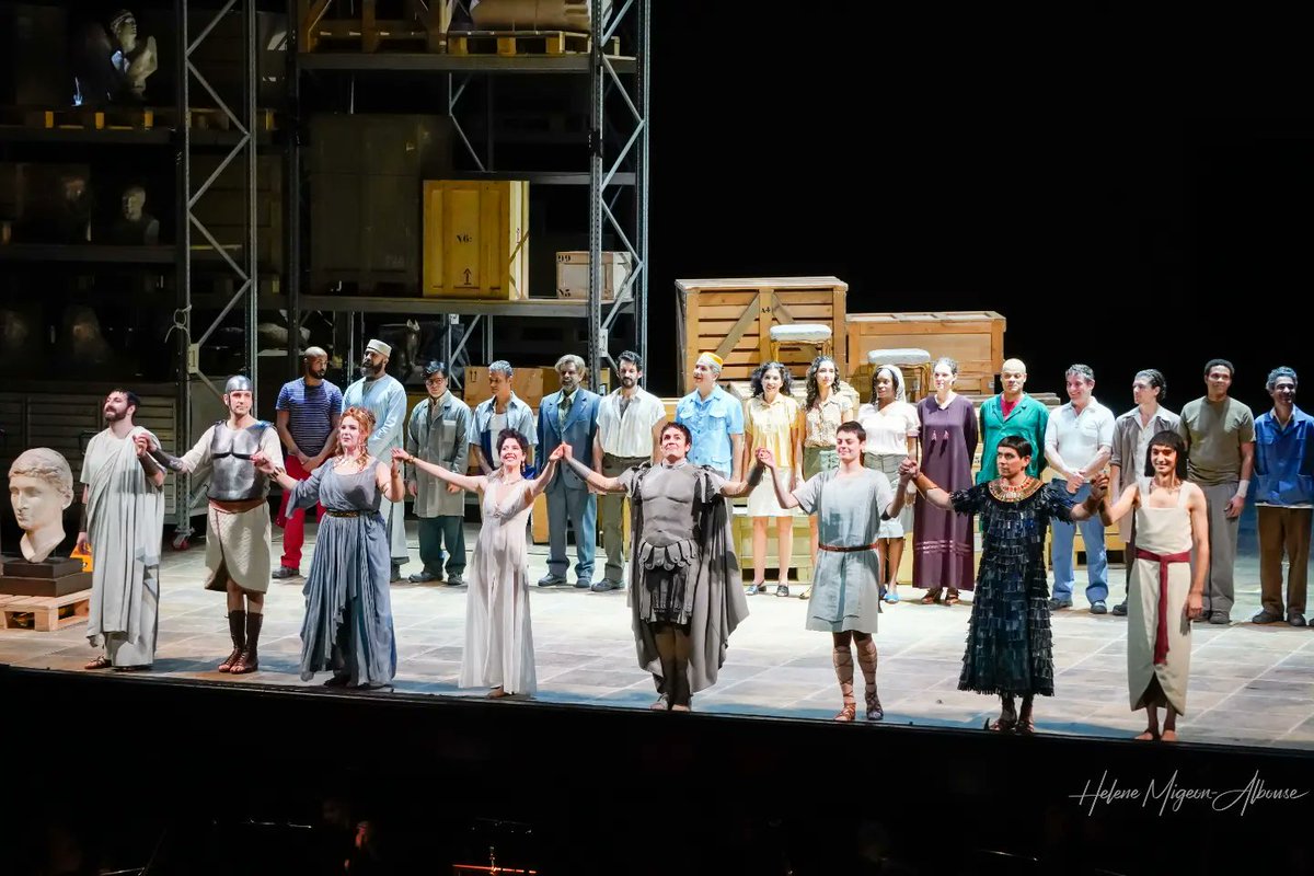 helene_mahln's tweet photo. 🎶 Beautiful #baroque #opera #GiulioCesare by #Haendel, conducted by #HarryBicket, at @operadeparis ! 👏👏👏
With #GaëlleQrquez #LisetteOropesa #EmilydAngelo #WiebkeLehmkuhl
#IestynDavies #LucaPisaroni #RémyBrès #AdrienMathonat #ChoeurUnikanti
📷 @helene_mahln - 2024 feb.14 https://t.co/yR6cljzkvk