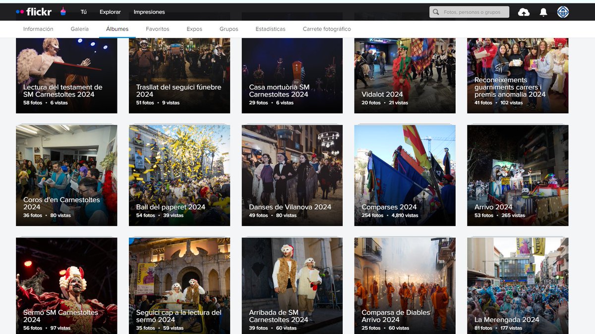 📷 El #CarnavalVNG ja ha acabat però tu el pots fer reviure amb les més de 1⃣.0⃣0⃣0⃣ fotografies que trobaràs a Flickr❗️

👇👇👇
flickr.com/photos/vilanov…