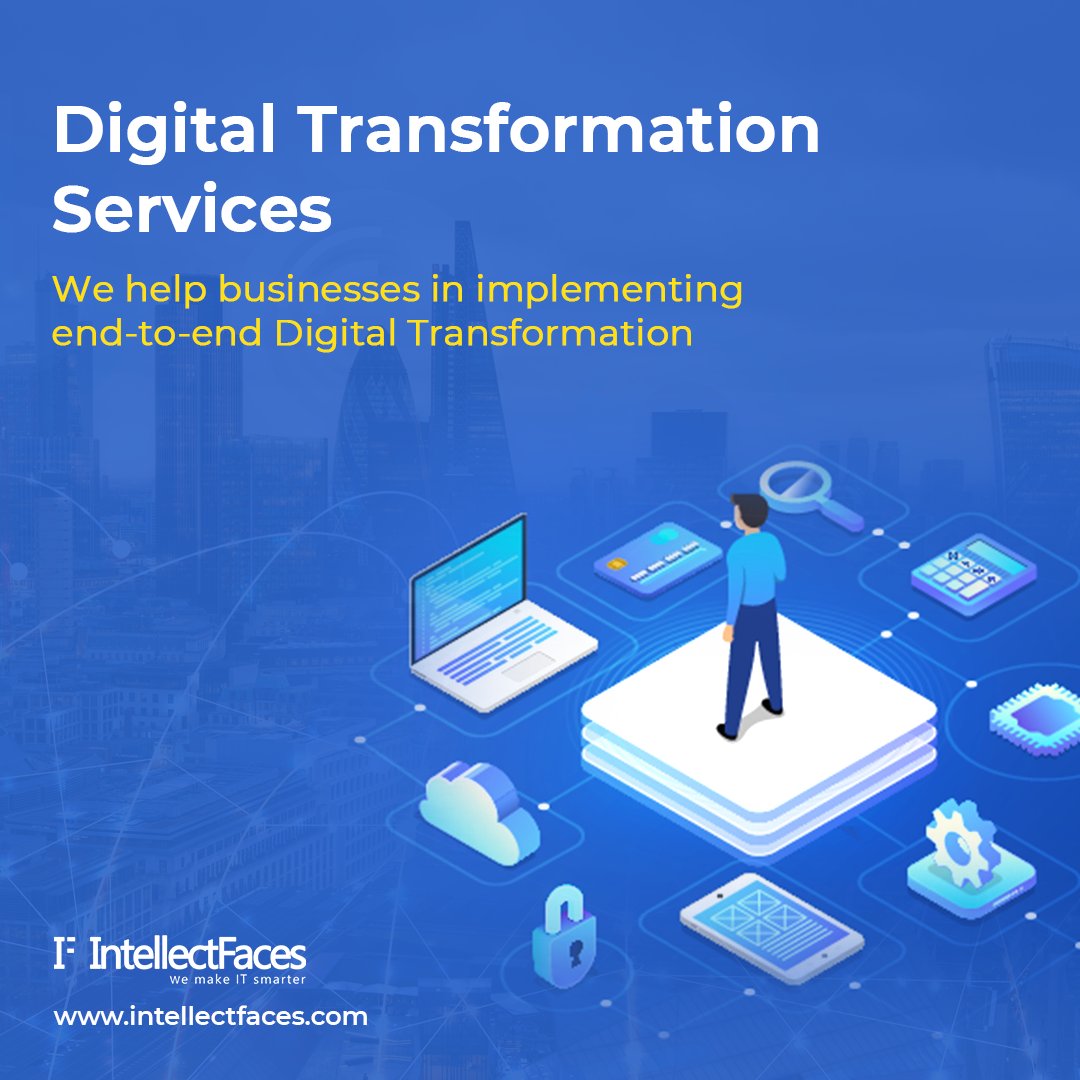 intellectfaces's tweet image. Struggling to keep up with the digital age?

We transform businesses like yours with tailor-made strategies and cutting-edge solutions. Let&apos;s bridge the gap between today and tomorrow.

#DigitalTransformation