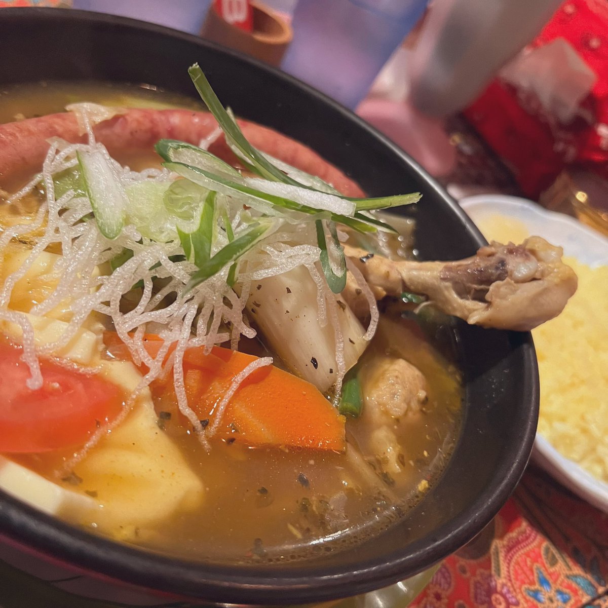 achaponya's tweet photo. 雪ミク食べてきた⛄️🍲
美味しかった‼︎ https://t.co/6QxLjx2Ci4
