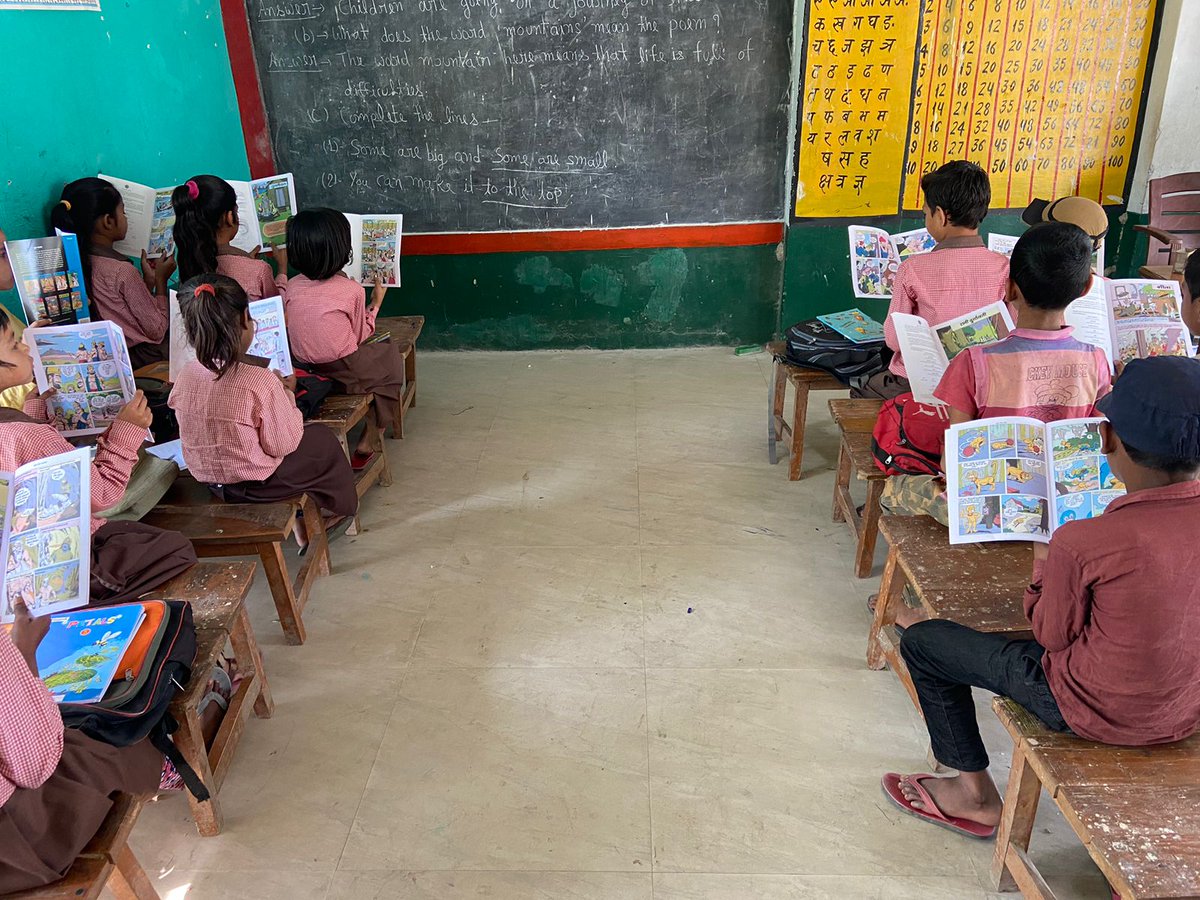BansaLibrary's tweet photo. HELP US SET UP MINI LIBRARIES 
As you are aware we are setting up two mini libraries at Govt. Primary &amp; Junior High Schools of Bahorova village of Hardoi district in UP, both these schools have 70 and 90 students respectively.
Contribute- https://t.co/H5x4qyKbAf more details 👇 https://t.co/zGOngHArKn