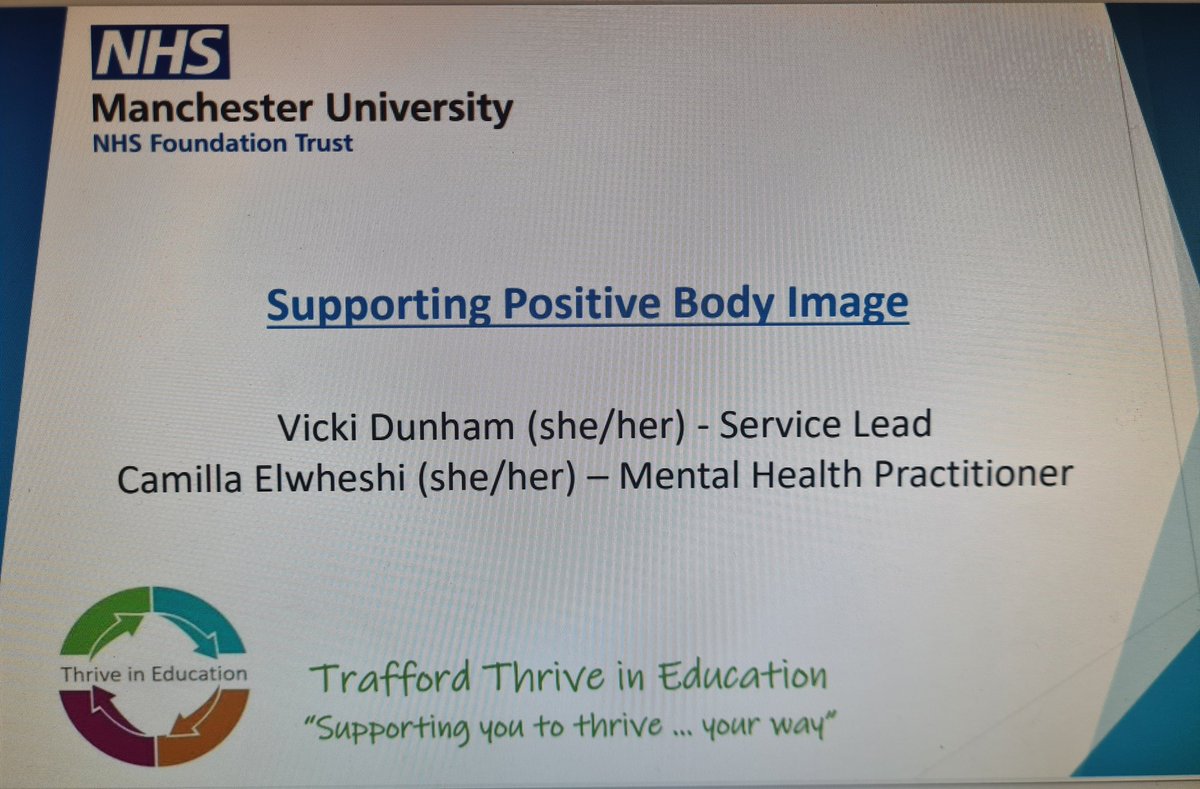 Trafford Thrive MHST tweet media