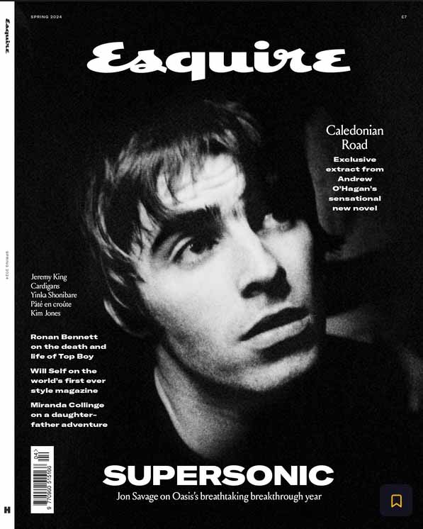 Supersonic! Celebrating 30 years since the release of #DefinitelyMaybe @oasis Cover of @EsquireUK © #ChrisFloyd / @CameraPress #oasis #musicphotography