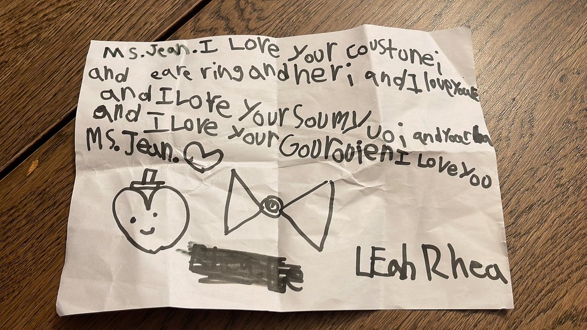 A note I got and why I love Early Years!🤍 There were many other emotions I dealt with, but will highlight this😝💪🏻