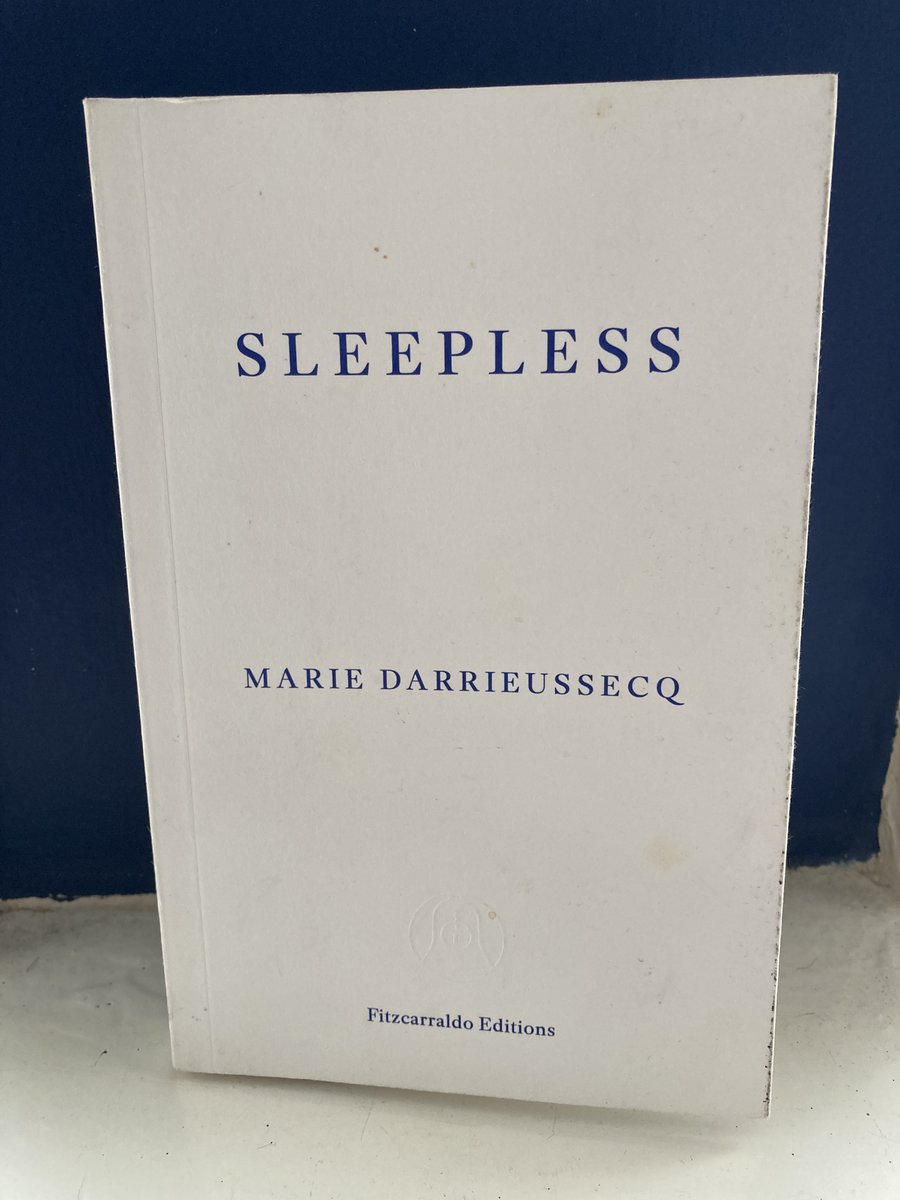 'I'm staggering from insomnia. I feel it in my legs, in my eye sockets and in my shoulders... And I know that the ground is giving way under my feet and that insomniacs are maniacs in the desert of their boredom' #Sleep #MedicalHumanities #Memoir