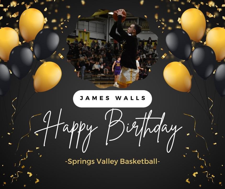🎉 HAPPY BIRTHDAY, JAMES WALLS! 🎉

We are so glad you are a Blackhawk! 

#raisehavoc #emptythetank