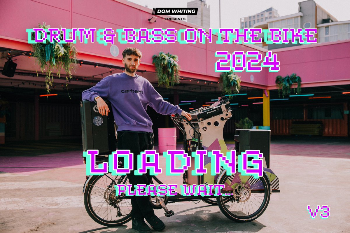 Who’s Ready For Drum & Bass On The Bike 2024?! SHOW ME A SIGN!!