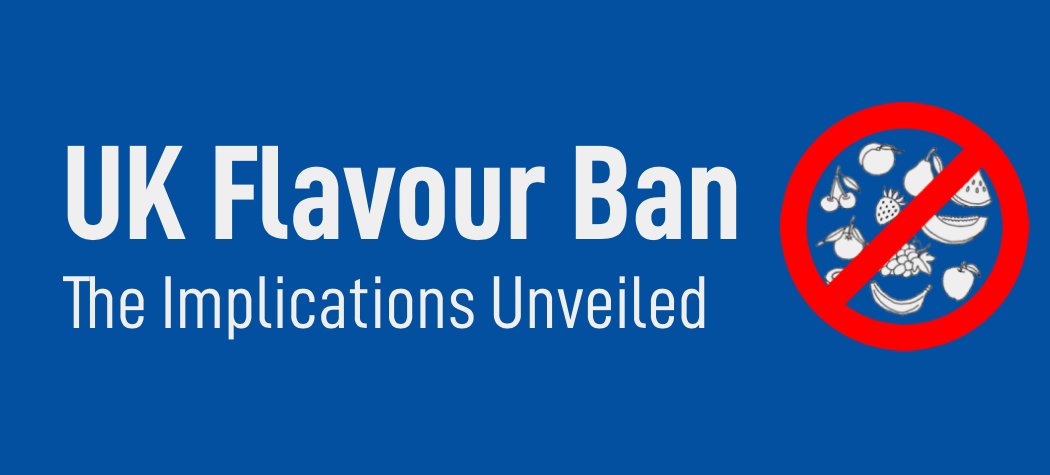Recent moves by the UK government to ban flavoured e-cigarettes have sparked debates and concerns. In this #blog post, we’ll delve into the implications of the vaping Flavour Ban in the UK. bit.ly/uk-flavour-ban #vape #eliquid #flavour #ukvapers #vapeshop #disposablevape #uk