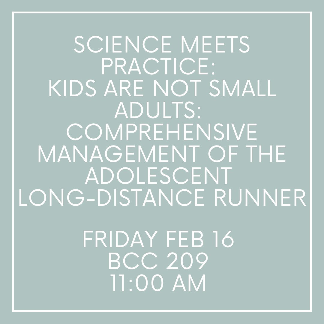 AASPT Youth Athlete SIG tweet media