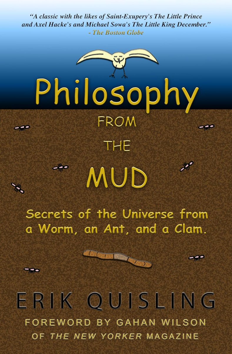 TwBookClub's tweet photo. #BookoftheDay, February 15th—#GraphicNovels, #Rated5stars  

#Free through the Review Team:
https://t.co/FGL3mqlr95

Philosophy from the Mud: Secrets of the Universe from a Worm, an Ant, and a Clam by Erik Quisling

Follow: @EffortlessBeing 

Published by @UpayaHouse 
----------
#selfhelp
