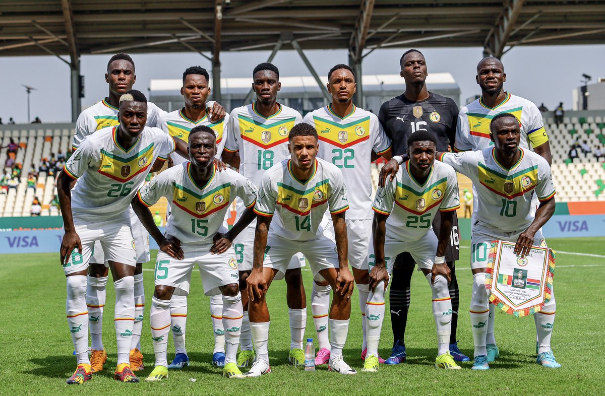 #FIFARanking - Février 2024 | Le Sénégal fait un bond de trois places et réalise le plus haut classement de son histoire (17e Mondial). ✅🆙