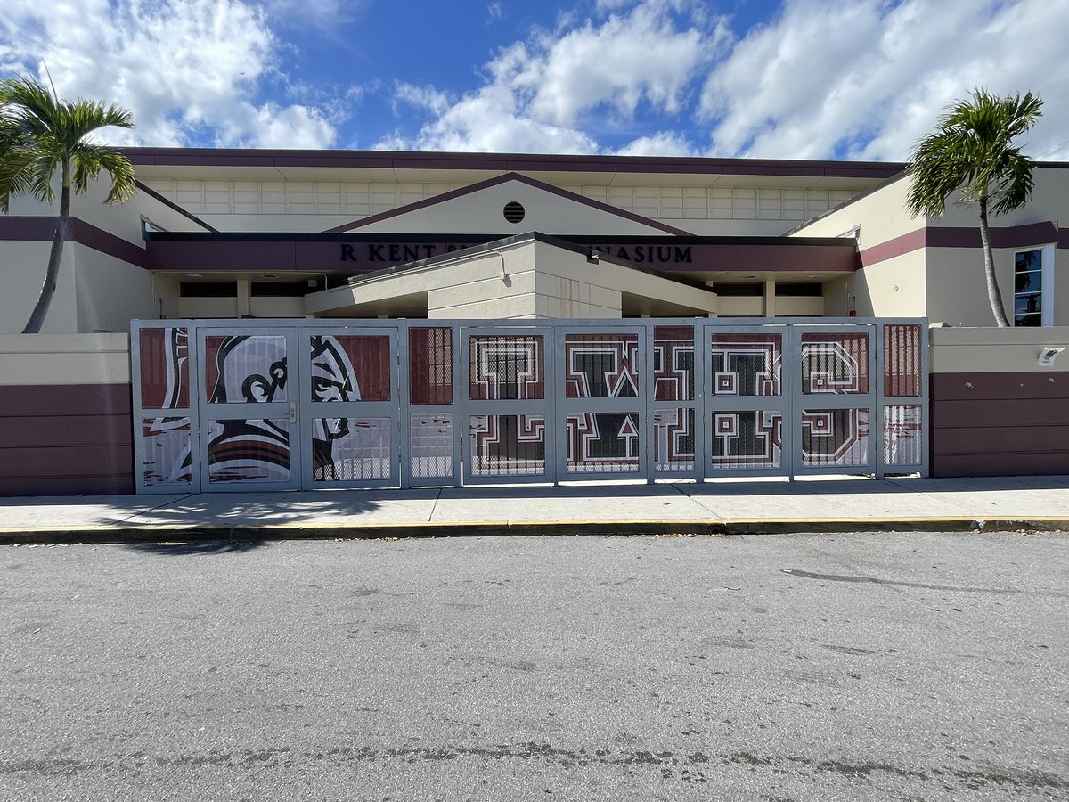SlapEmUp's tweet image. Lake Worth High School install