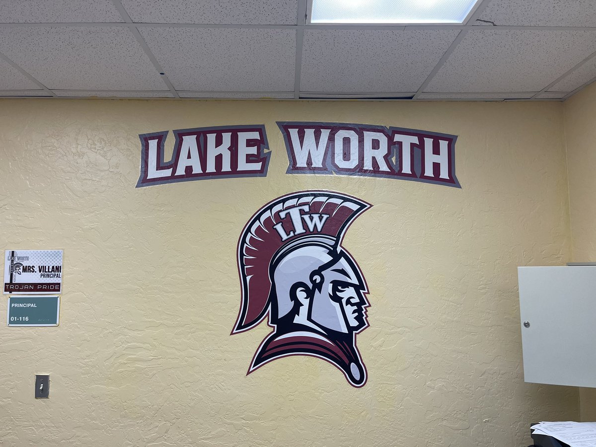SlapEmUp's tweet image. Lake Worth High School install