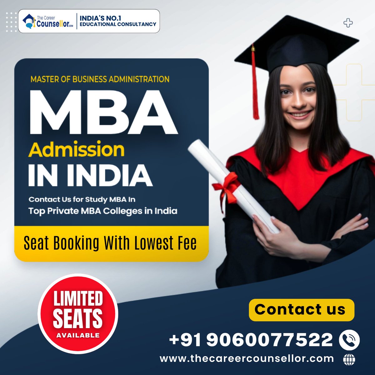 MBA Admission in india For Session 2024 -25 
To Know More link Gven Below 👇
thecareercounsellor.com/mba-admission/
#MBA #mbaadmission2024 #MBAAdmissions #mbaadmissioninindia #TopMBACollege #topmbacollegesinindia #mbastudent #businessadministration #StudyInIndia  #thecareercounsellor