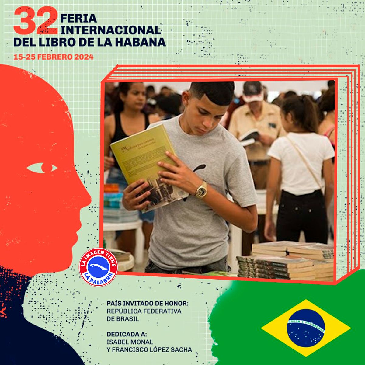 Girasol43692144's tweet photo. "Leer es crecer"
         José Martí
Bienvenida la fiesta de La Lectura.
Bienvenido Brazil.
#DeZurdaTeam 
@LedannysP
@DanielaValdesla https://t.co/x96TpoASac