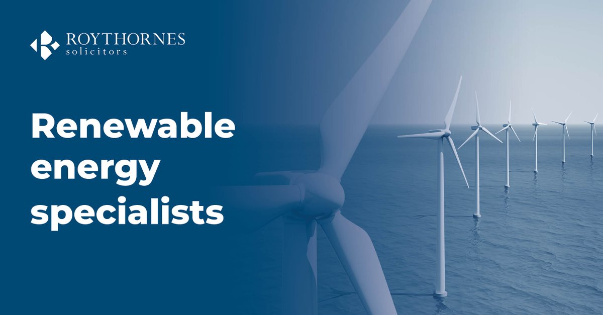 We act for #landowners and #developers through the spectrum of energy projects, including large-scale #solar and anaerobic digestion projects to battery storage and offshore #wind developments. ☀️ Click here for more information ➡️ ow.ly/ZLZa50NJ0pr