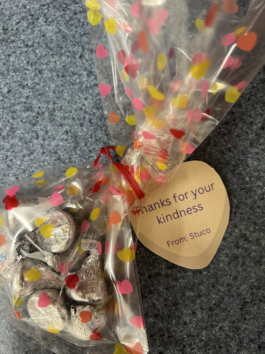 A little Valentine’s Day treat yesterday for teachers and staff. ❤️❤️❤️❤️❤️