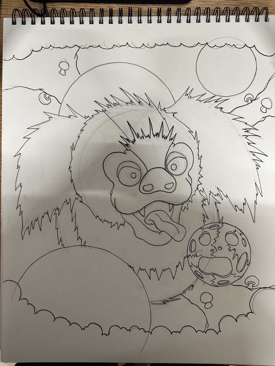 Maccphill's tweet photo. Back to work #drawingthread https://t.co/LAE85H3yUp