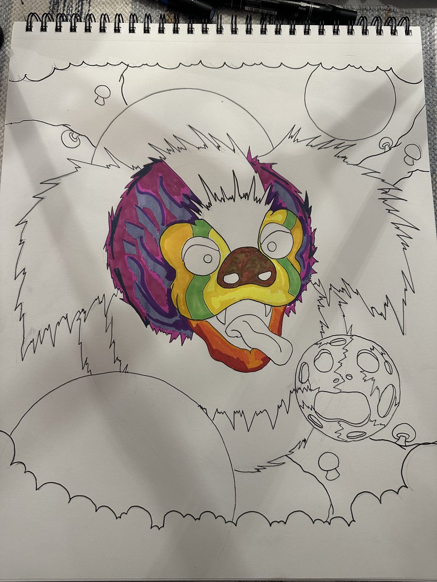 Maccphill's tweet photo. Back to work #drawingthread https://t.co/LAE85H3yUp