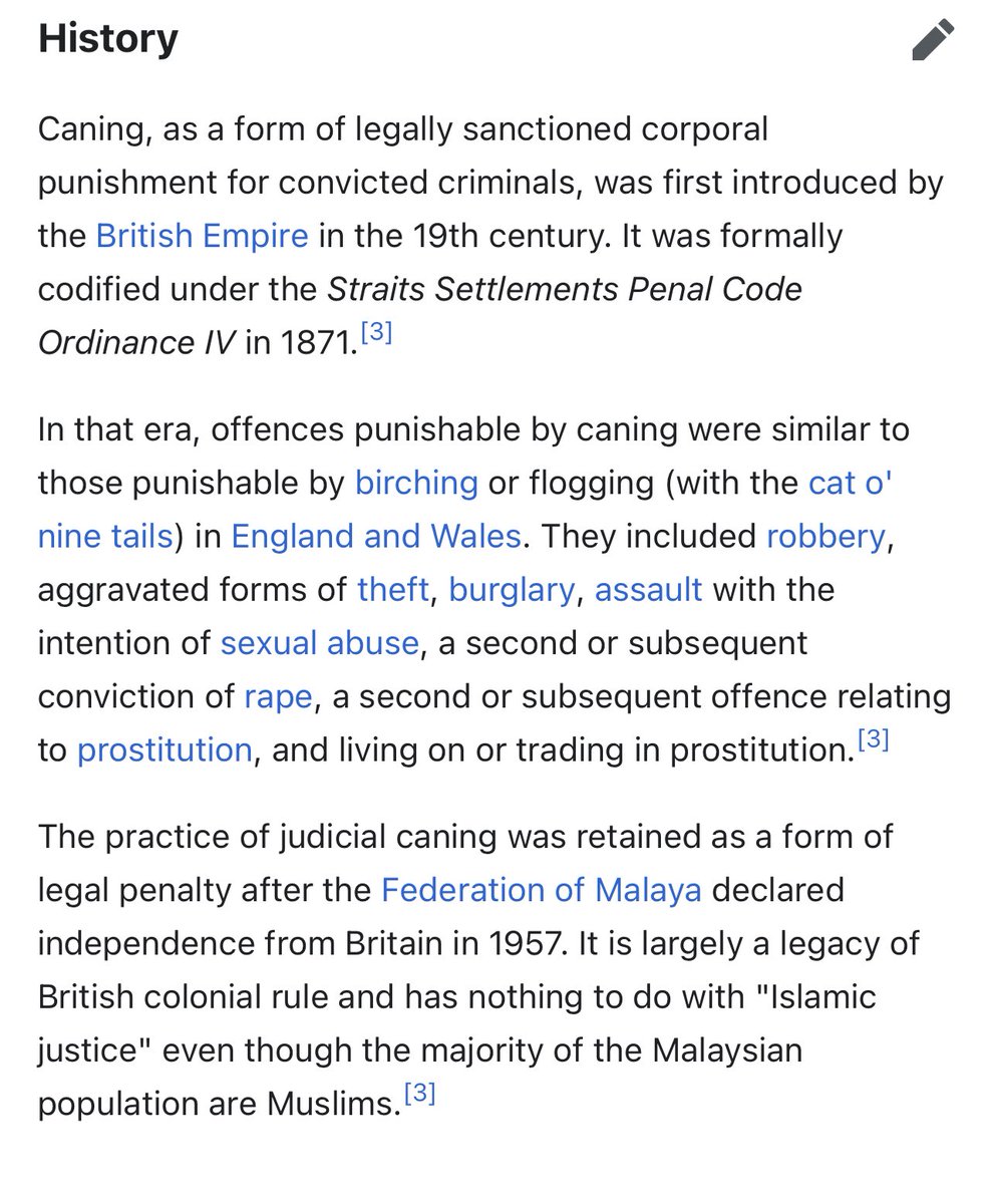 MaisarraAnuar's tweet photo. @OliLondonTV Funny.. This law was legacy from British Colonial. https://t.co/rvLtk5vN3Y