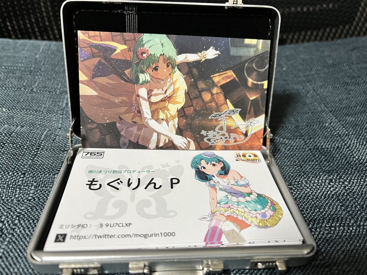 mogurin1000's tweet image. 届いたのでこの名刺を持参します、エンカした方交換お願いします^ ^

＃ミリオン
＃Act4