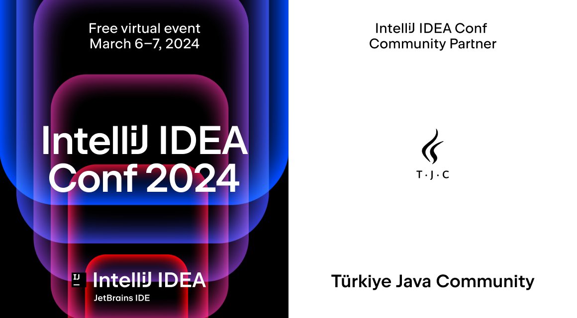 turkiyejavacom's tweet image. #IntellijIDEAConf için Community Partner olduğumuzu duyurmaktan mutluluk duyuyoruz. 🥳🎉

İçerisinde daha önce YouTube kanalımızda da ağırladığımız deneyimli konuşmacıların bulunduğu bu ücretsiz ve online etkinliği kaçırmayın. 😇🤗

📅 6 - 7 Mart, 2024
🔗 go.jetbrains.com/NDI2LVFWRC0xMT…