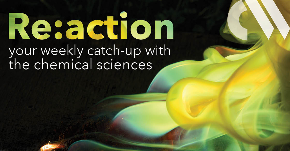 If you want a simple way to stay up to date with the week’s most important (and interesting) chemistry stories from across the internet, sign up to Re:action – a free newsletter expertly curated by <a href="/ChemistryWorld/">Chemistry World</a>’s editorial team.

Sign up now: bit.ly/3HWfJf1