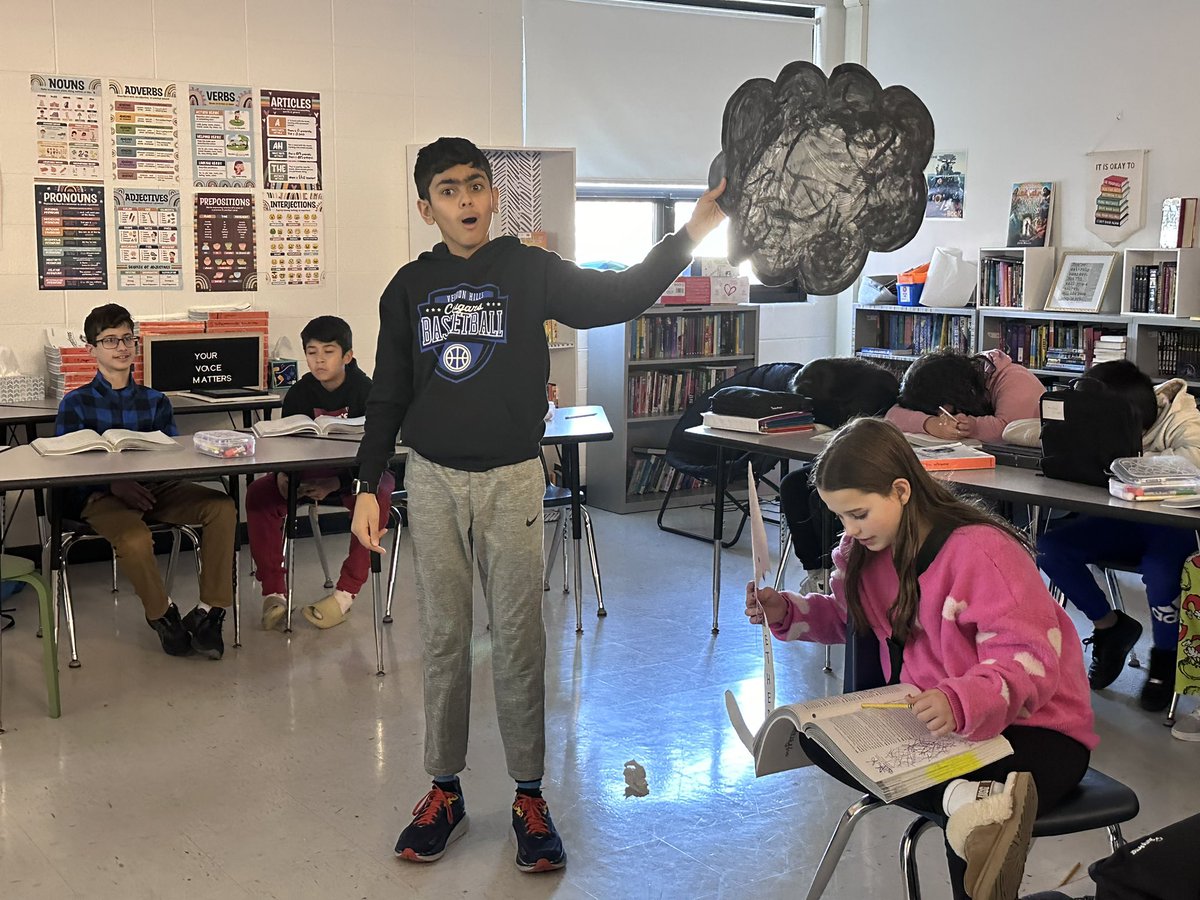 “So many things are possible just as long as you don't know they're impossible.” -Norton Justen, The Phantom Tollbooth. 

Students are acting out this wonderful play adapted from the novel. Their enthusiasm to bring characters to life is so much fun to watch!#multisensorylearning